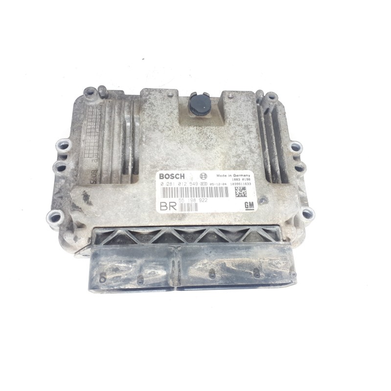 Recambio de centralita motor uce para opel zafira b cosmo referencia OEM IAM 55198922 0281012549 