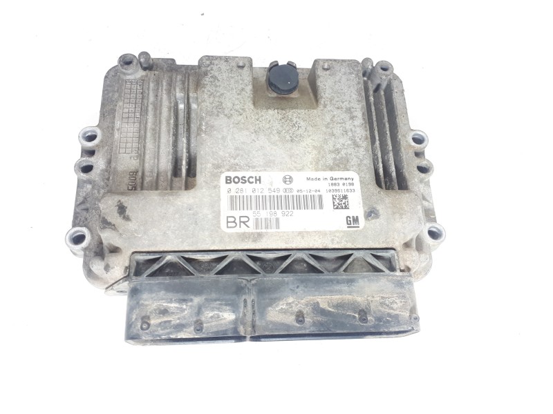 Recambio de centralita motor uce para opel zafira b cosmo referencia OEM IAM 55198922 0281012549 