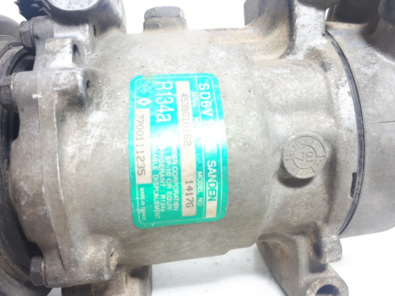 Recambio de compresor aire acondicionado para renault kangoo (f/kc0) alize referencia OEM IAM 7700111235 1417G 
