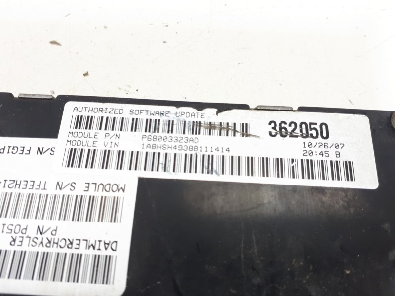 Recambio de centralita cambio automatico para chrysler grand voyager lx referencia OEM IAM P68003323AD 1A8HSH4938B111414 