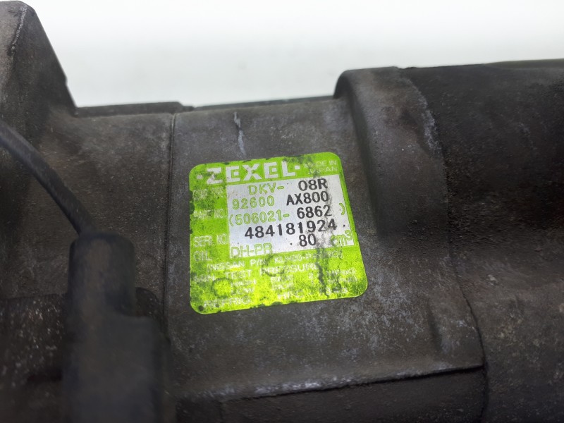 Recambio de compresor aire acondicionado para nissan micra (k12e) 1st edition referencia OEM IAM 92600AX800 5060216862 484181924