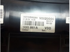 Recambio de cuadro instrumentos para volkswagen golf v berlina (1k1) trendline referencia OEM IAM 1K0920861A   2