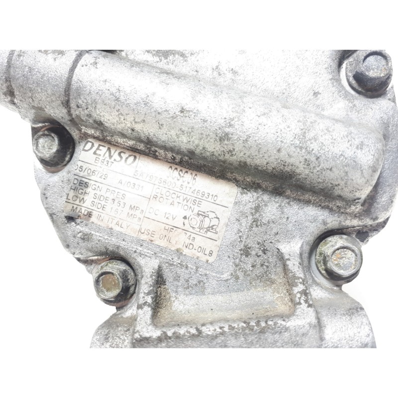 Recambio de compresor aire acondicionado para fiat doblo i cargo 1.3 jtd basis furgón techo alto referencia OEM IAM 5A7975600 51