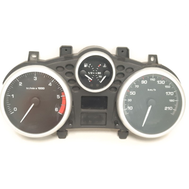 Recambio de cuadro instrumentos para peugeot 206+ básico referencia OEM IAM 9666636880 MMGZCMBT3CEM00 