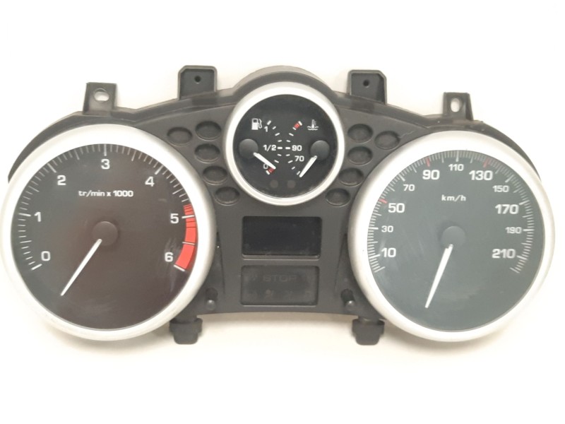 Recambio de cuadro instrumentos para peugeot 206+ básico referencia OEM IAM 9666636880 MMGZCMBT3CEM00 