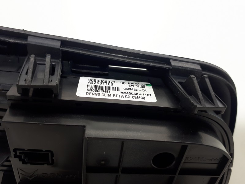 Recambio de mando climatizador para citroën c4 picasso avatar referencia OEM IAM 9650868977 A83007700 