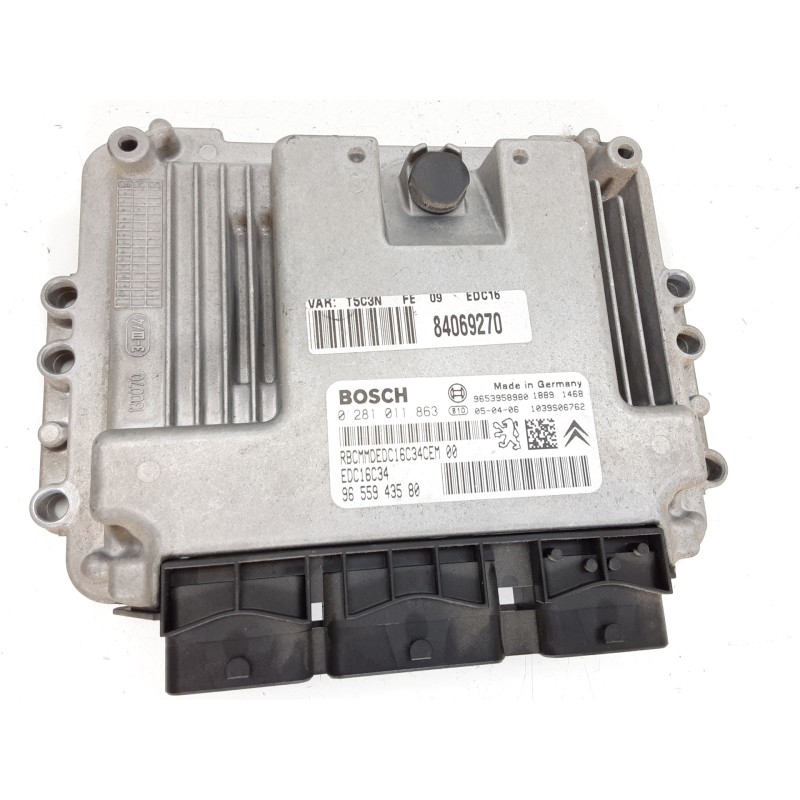 Recambio de centralita motor uce para peugeot 307 break / sw (s1) break xs referencia OEM IAM 9655943580 0281011863 EDC16C34