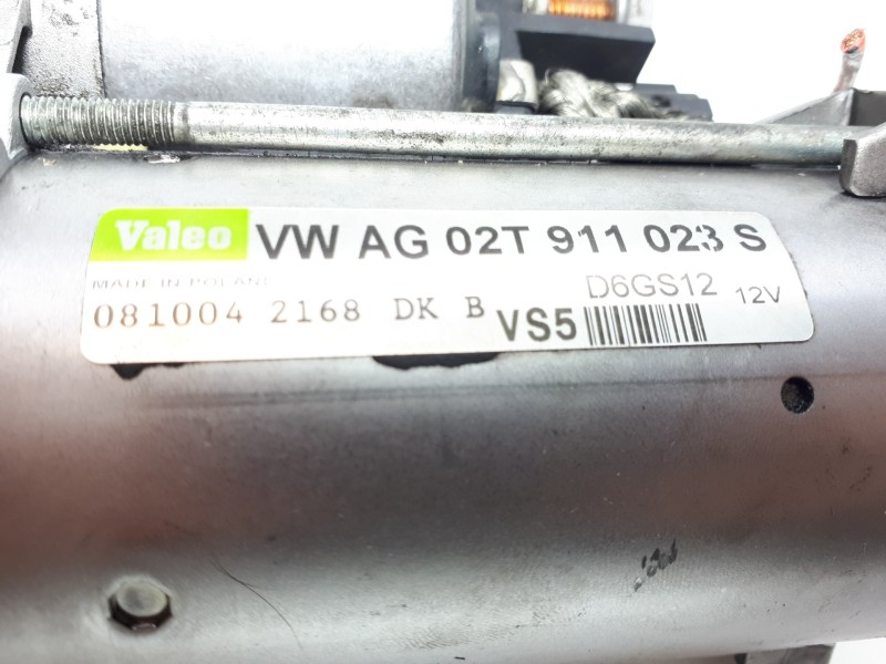 Recambio de motor arranque para seat ibiza (6l1) cool referencia OEM IAM 02T911023S D6GS12 
