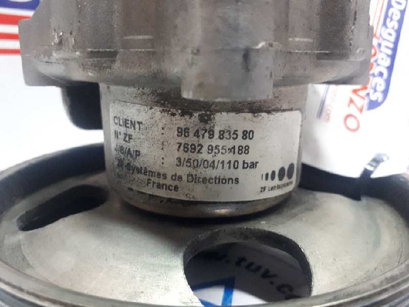 Recambio de bomba direccion para fiat ulysse (179) 2.2 jtd admiral referencia OEM IAM 9647983580 7692955188 