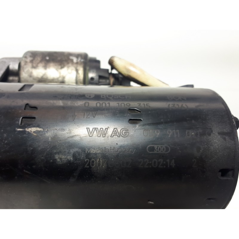 Recambio de motor arranque para audi a5 coupe (8t) 3.0 tdi quattro referencia OEM IAM 059911021O 0001109315 