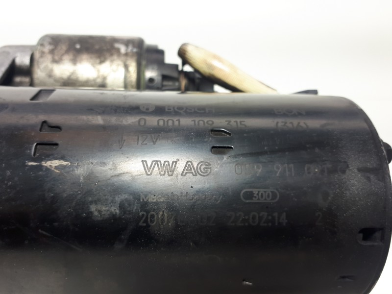 Recambio de motor arranque para audi a5 coupe (8t) 3.0 tdi quattro referencia OEM IAM 059911021O 0001109315 