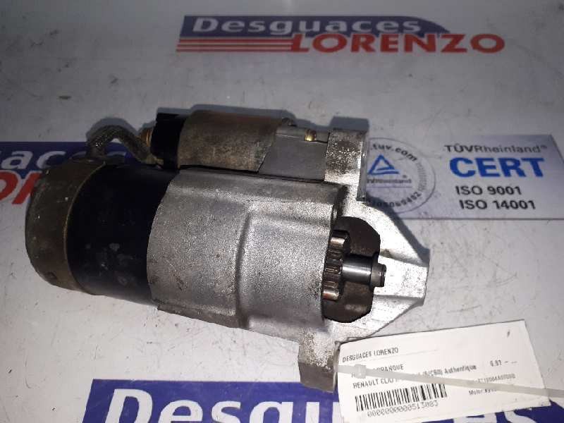 Recambio de motor arranque para renault clio ii fase ii (b/cb0) authentique referencia OEM IAM 8200227092 M000T91581 