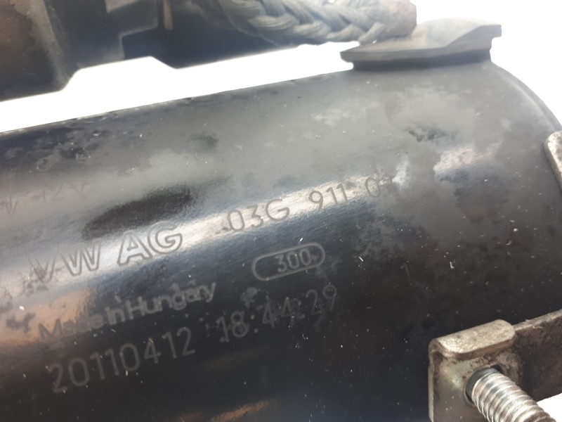 Recambio de motor arranque para seat exeo berlina (3r2) reference referencia OEM IAM 03G911023  