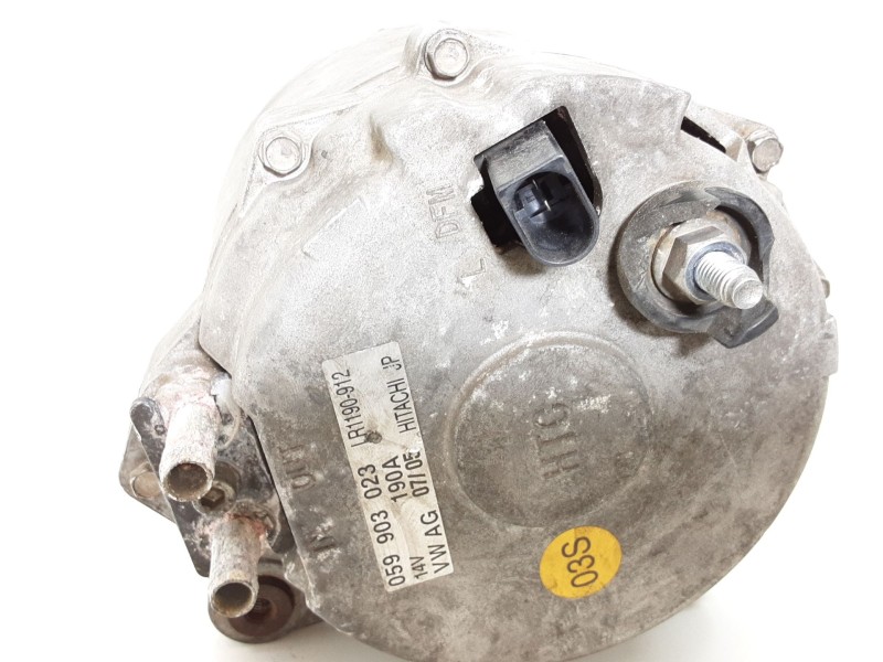 Recambio de alternador para volkswagen touareg (7la, 7l6, 7l7) 3.0 v6 tdi referencia OEM IAM 059903023 LR1190912 