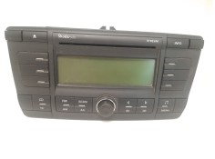 Recambio de sistema audio / radio cd para skoda octavia ii (1z3) 1.9 tdi referencia OEM IAM 10R022432 022432 1Z0035161B