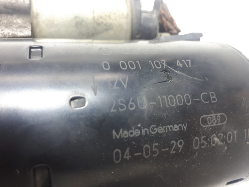 Recambio de motor arranque para ford focus c-max (cap) ambiente (d) referencia OEM IAM 2S6U11000CB 0001107417 