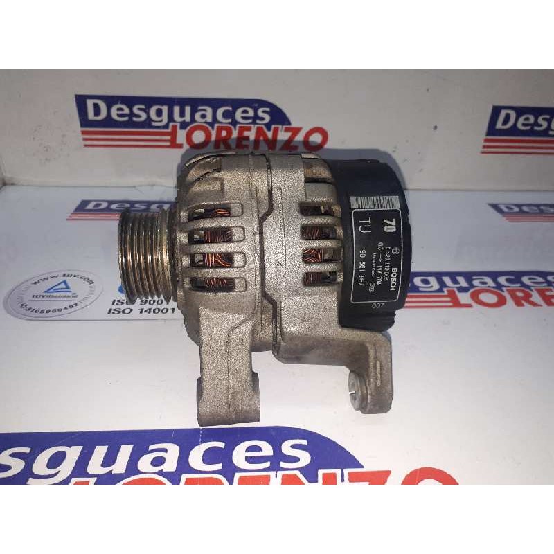 Recambio de alternador para opel corsa b 1.0 12v cat (x 10 xe / lw3) referencia OEM IAM 90561967 70A 0123110008