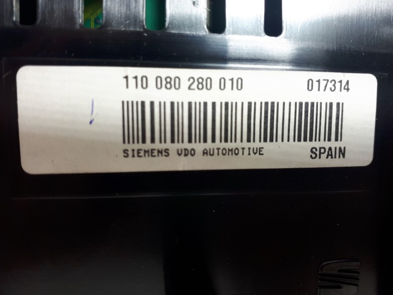 Recambio de cuadro instrumentos para seat toledo (5p2) exclusive referencia OEM IAM 5P0920823C 110080280010 