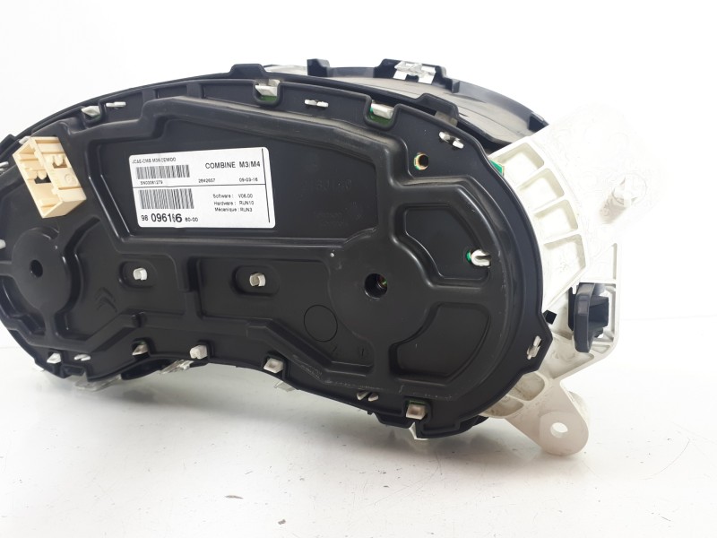 Recambio de cuadro instrumentos para citroën c-elysée exclusive referencia OEM IAM 980961668000  