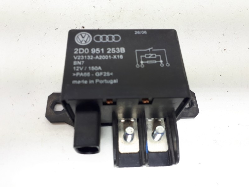 Recambio de caja precalentamiento para volkswagen touareg (7l6) tdi v10 referencia OEM IAM 2D0951253B V23132A2001X16 