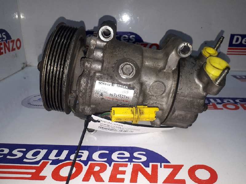 Recambio de compresor aire acondicionado para peugeot 206+ básico referencia OEM IAM 9671453780 1926 