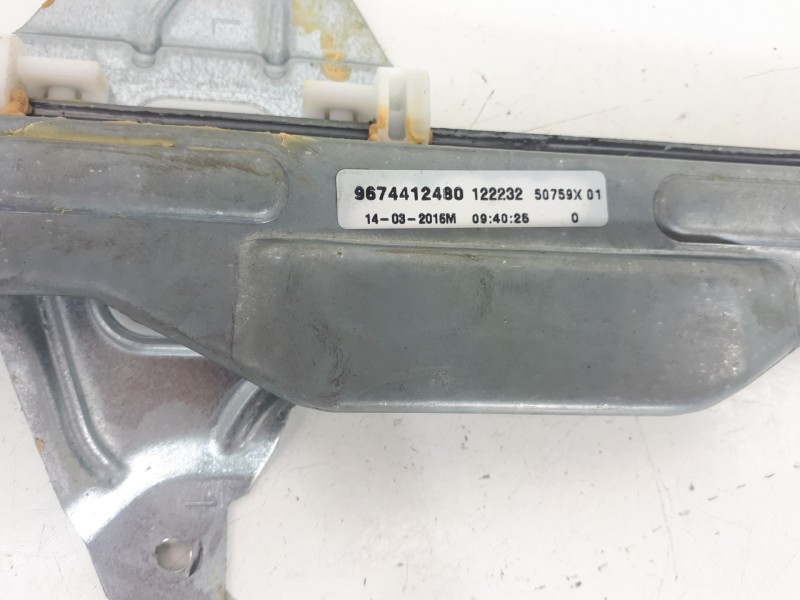 Recambio de elevalunas delantero izquierdo para citroën c-elysée exclusive referencia OEM IAM 9674412480  