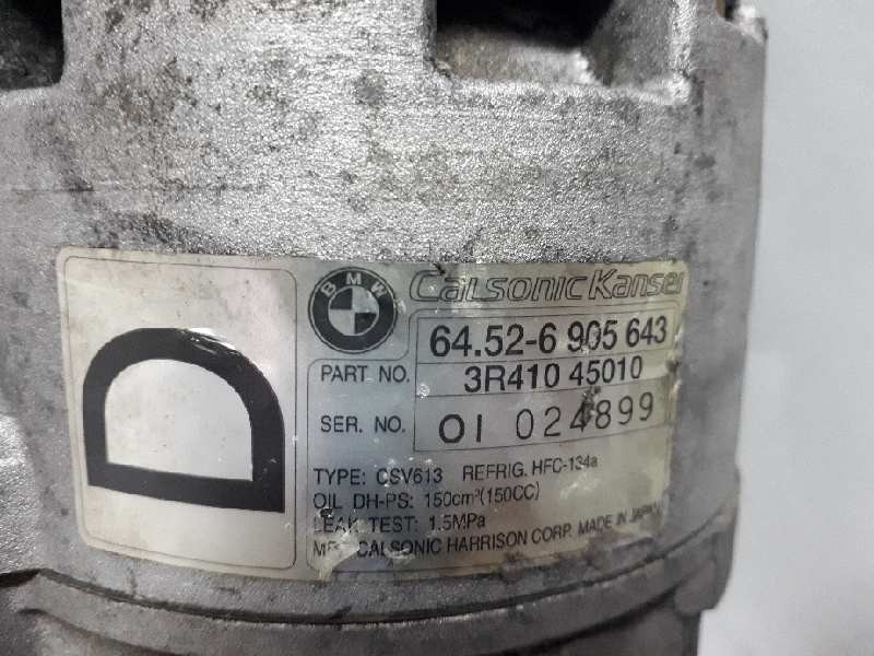 Recambio de compresor aire acondicionado para bmw serie 3 berlina (e46) 320d referencia OEM IAM 64526905643 3R41045010 