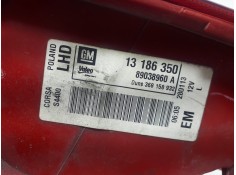 Recambio de piloto trasero izquierdo para opel corsa d corsavan referencia OEM IAM 13186350 89038960 368158932 2
