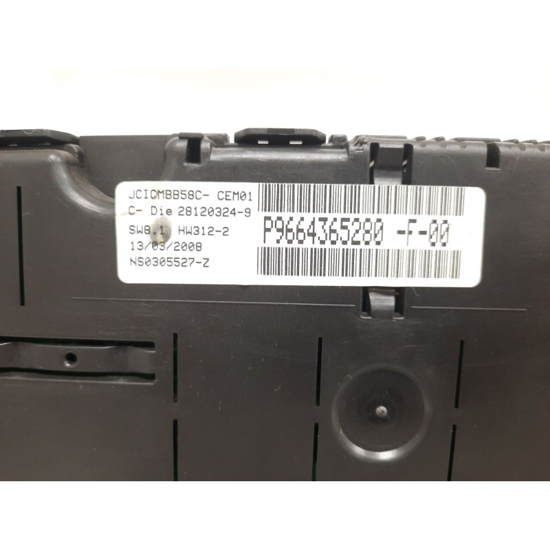 Recambio de cuadro instrumentos para citroën c4 grand picasso i (ua_) 1.6 hdi referencia OEM IAM 9664365280a   Recambio de cuadro instrumentos para citroën c4 grand picasso i (ua_) 1.6 hdi referencia OEM IAM 9664365280a