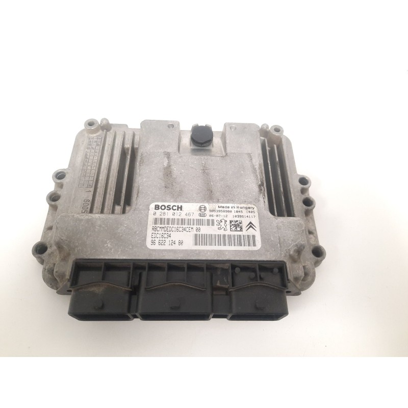 Recambio de centralita motor uce para peugeot 207 xs referencia OEM IAM 9662212480 0281012467 EDC16C34