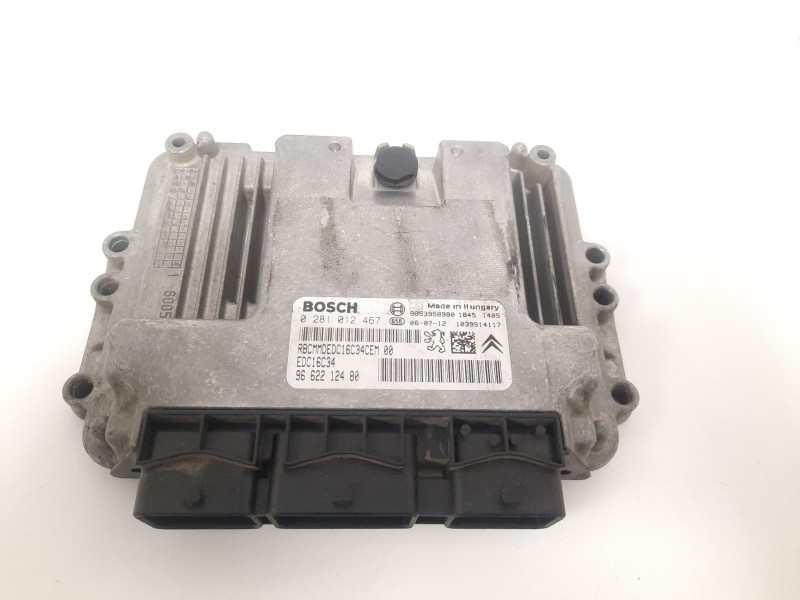 Recambio de centralita motor uce para peugeot 207 xs referencia OEM IAM 9662212480 0281012467 EDC16C34