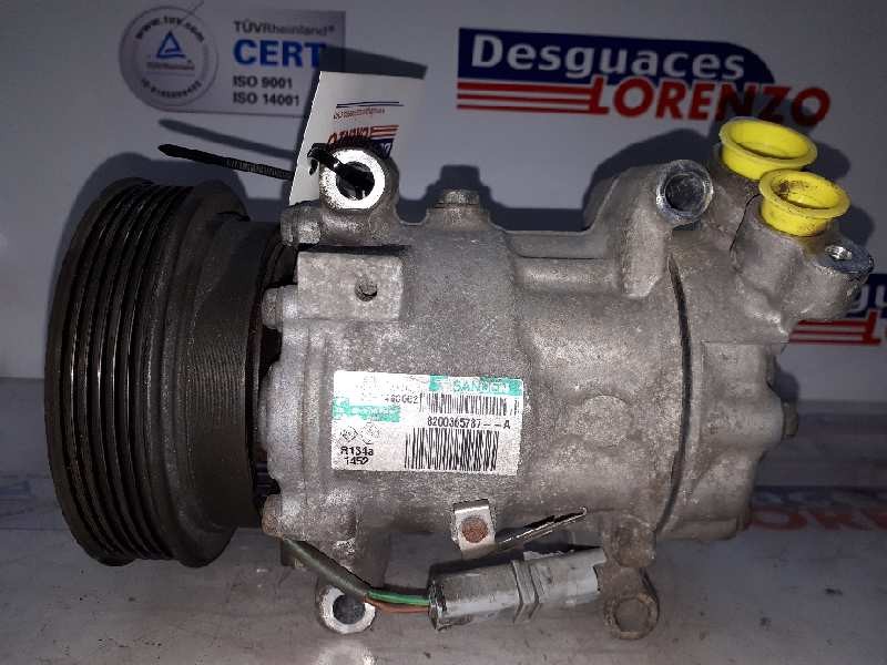 Recambio de compresor aire acondicionado para renault clio iii confort dynamique referencia OEM IAM 8200365787A 1452 