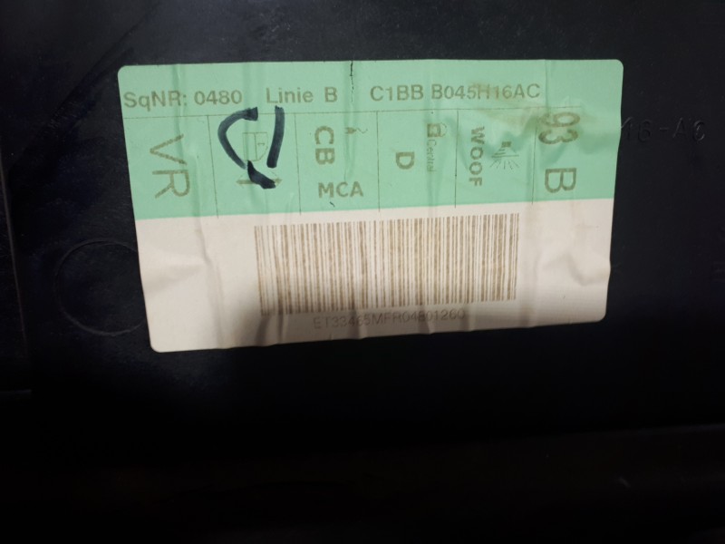 Recambio de elevalunas delantero derecho para ford fiesta (ccn) ambiente referencia OEM IAM C1BBB045H16AC  