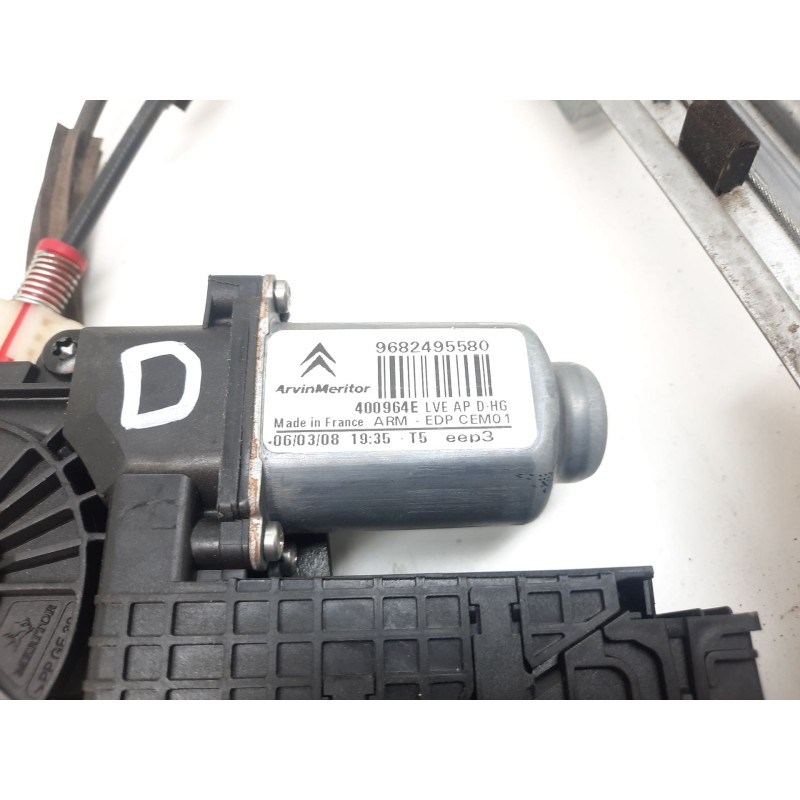 Recambio de elevalunas delantero derecho para citroën c4 grand picasso i (ua_) 1.6 hdi referencia OEM IAM 9682495580 400964E 