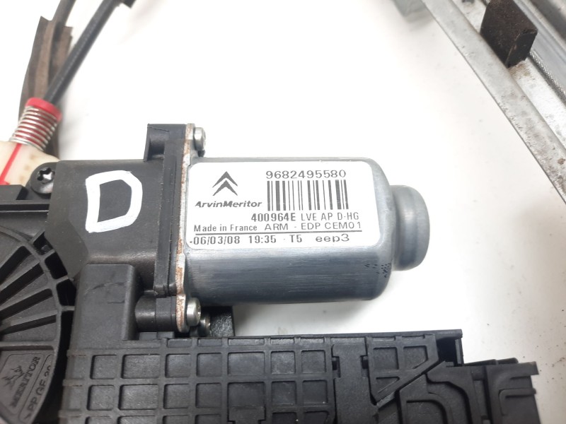 Recambio de elevalunas delantero derecho para citroën c4 grand picasso i (ua_) 1.6 hdi referencia OEM IAM 9682495580 400964E 