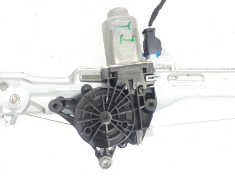 Recambio de elevalunas trasero izquierdo para citroën c-elysée exclusive referencia OEM IAM 9674437380  