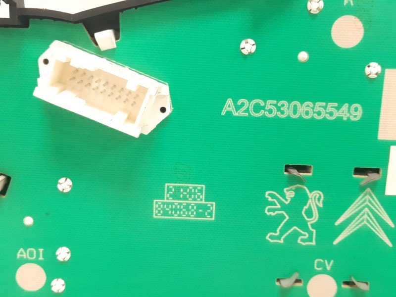 Recambio de cuadro instrumentos para peugeot 207 xs referencia OEM IAM 9662904980 A2C53190342 A2C53065549