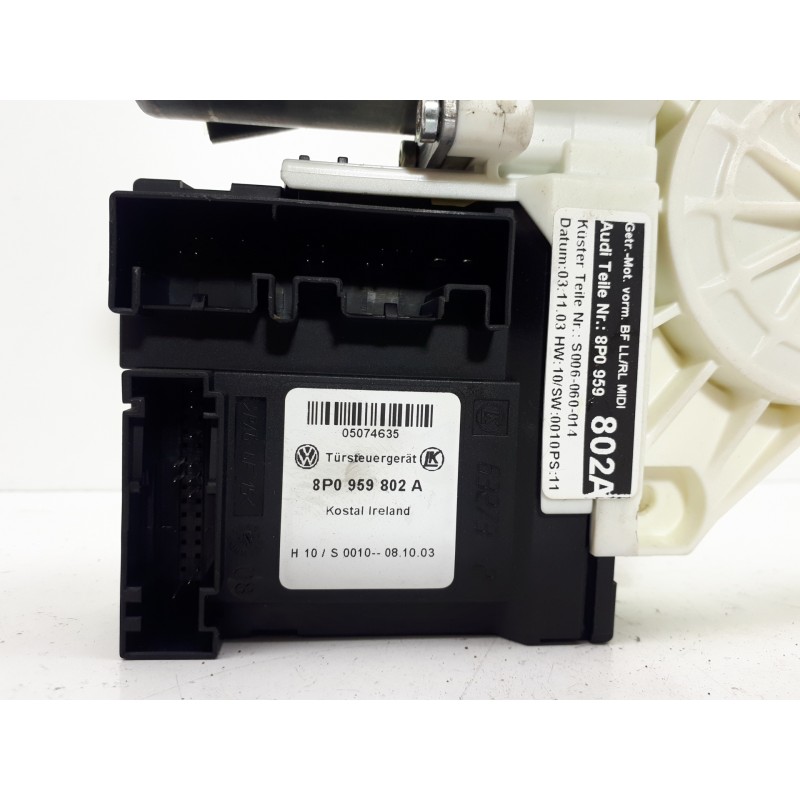 Recambio de motor elevalunas delantero derecho para audi a3 (8p) 1.9 tdi ambiente referencia OEM IAM 8P0959802A S006060014 