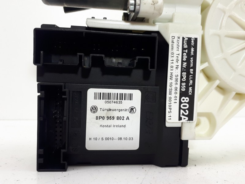 Recambio de motor elevalunas delantero derecho para audi a3 (8p) 1.9 tdi ambiente referencia OEM IAM 8P0959802A S006060014 