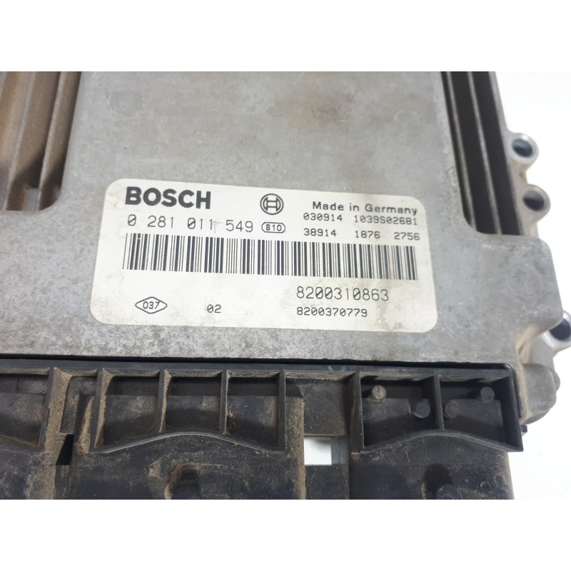 Recambio de centralita motor uce para renault megane ii classic berlina confort authentique referencia OEM IAM 8200310863 028101