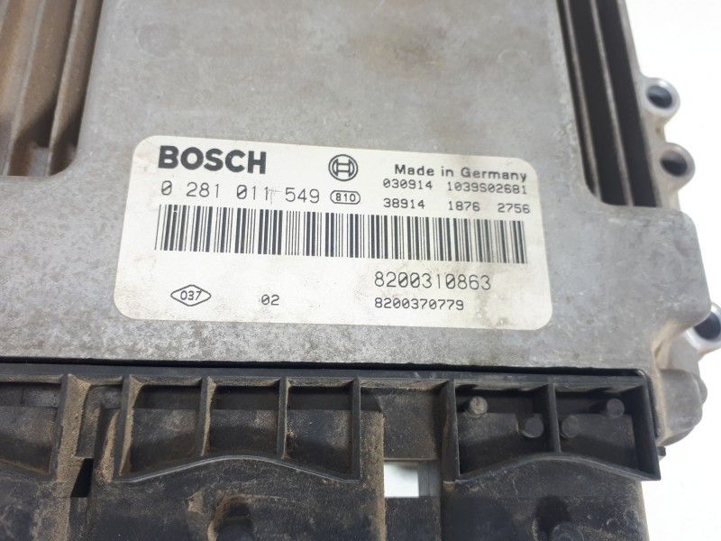 Recambio de centralita motor uce para renault megane ii classic berlina confort authentique referencia OEM IAM 8200310863 028101