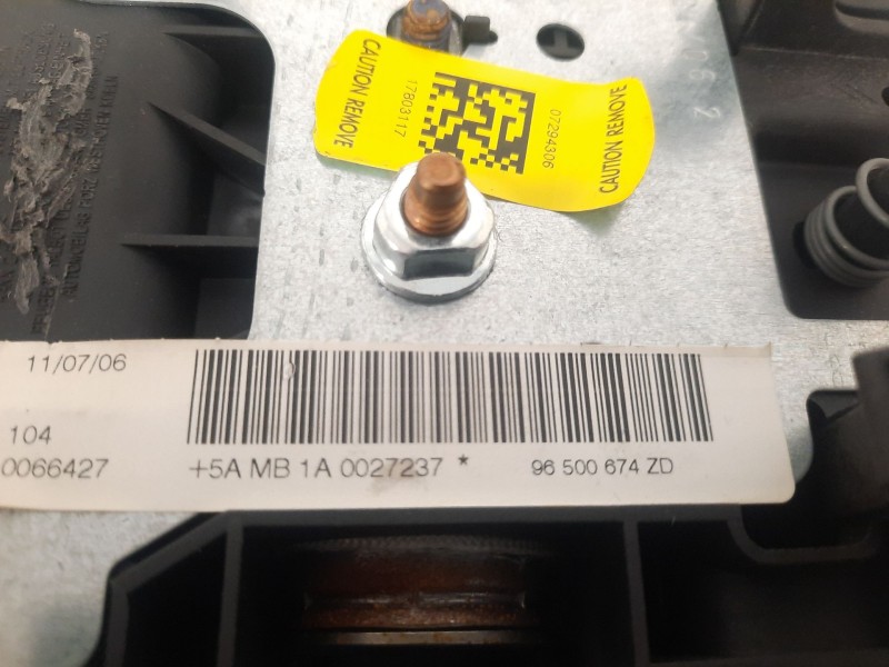 Recambio de airbag delantero izquierdo para peugeot 207 xs referencia OEM IAM 96500674ZD 5AMB1A0027237 