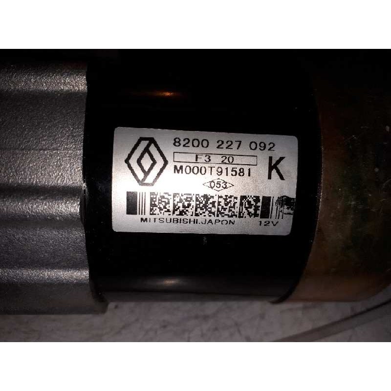 Recambio de motor arranque para renault megane ii classic berlina confort authentique referencia OEM IAM 8200227092 M000T91581 