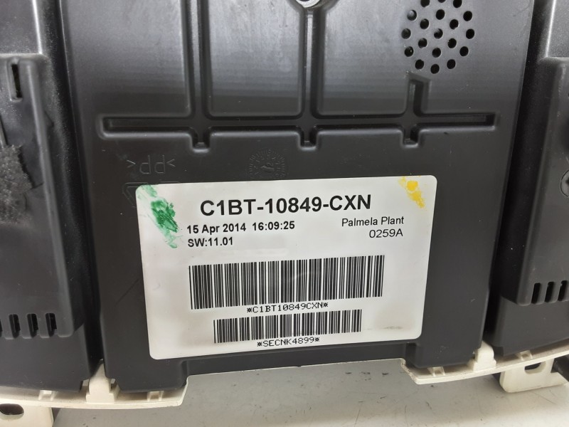 Recambio de cuadro instrumentos para ford fiesta (ccn) ambiente referencia OEM IAM C1BT10849CXN SECNK4899 