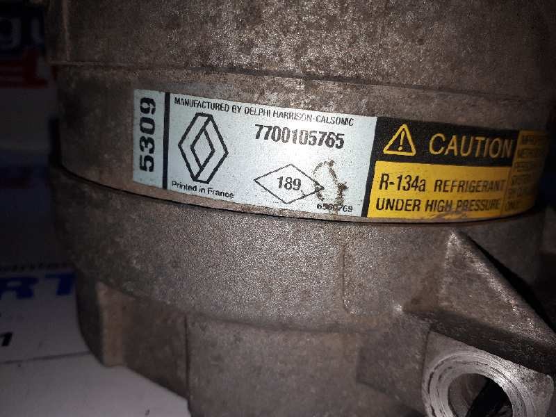 Recambio de compresor aire acondicionado para renault scenic (ja..) 1.9 dci authentique referencia OEM IAM 7700105765 1135309 53