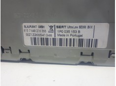 Recambio de sistema audio / radio cd para seat leon (1p1) comfort limited referencia OEM IAM 1P0035153   2
