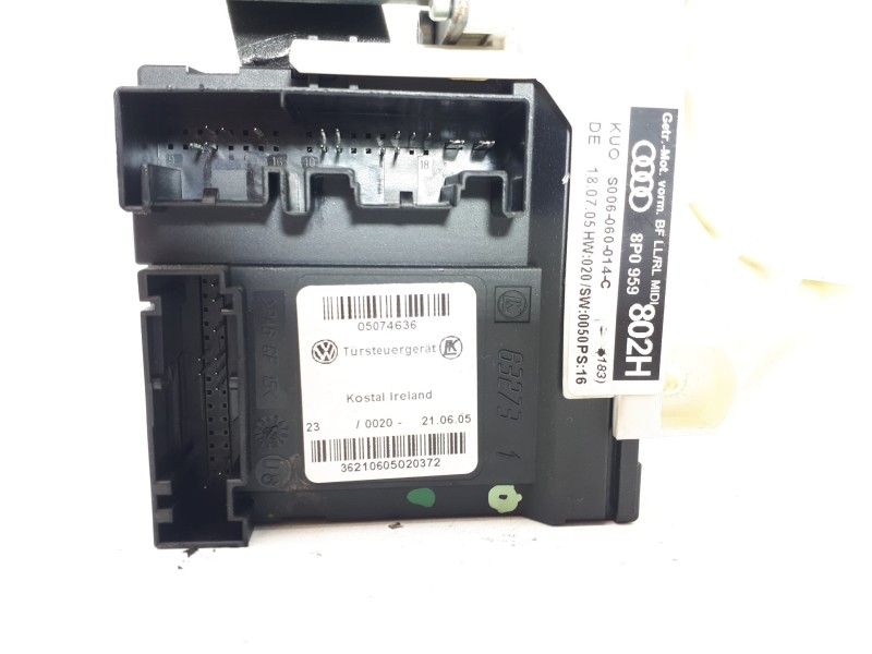 Recambio de motor elevalunas delantero derecho para audi a3 (8p) 2.0 tdi ambiente referencia OEM IAM 8P0959802H  