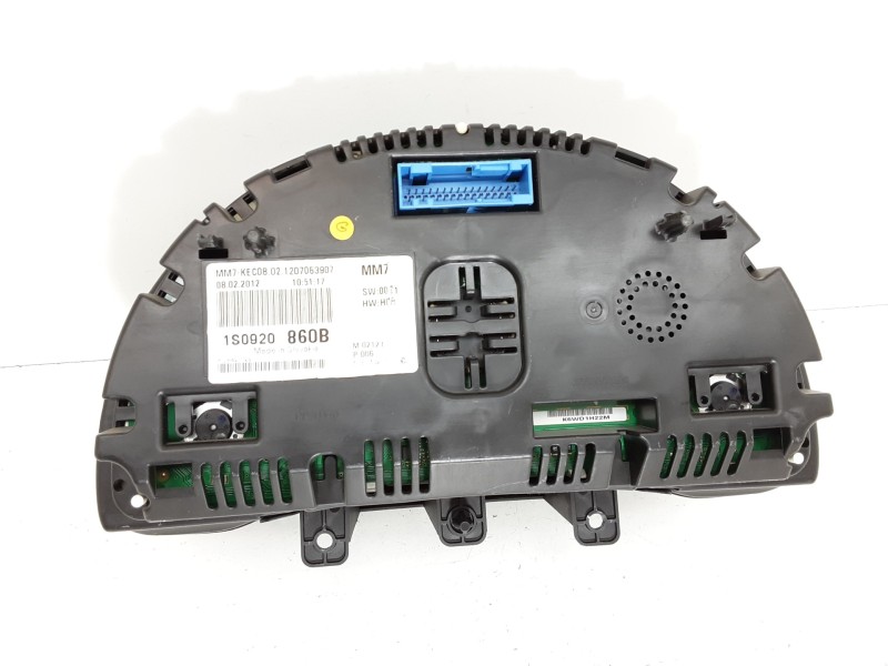 Recambio de cuadro instrumentos para volkswagen up! (121) black up! referencia OEM IAM 1S0920860B  