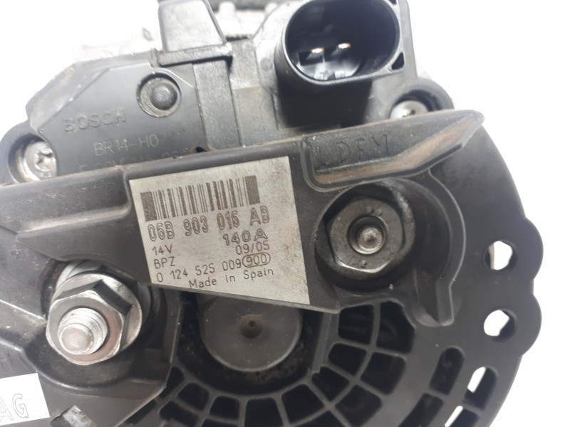 Recambio de alternador para audi a4 avant (8e) 2.0 referencia OEM IAM 06B903016AB 0124525009 140A