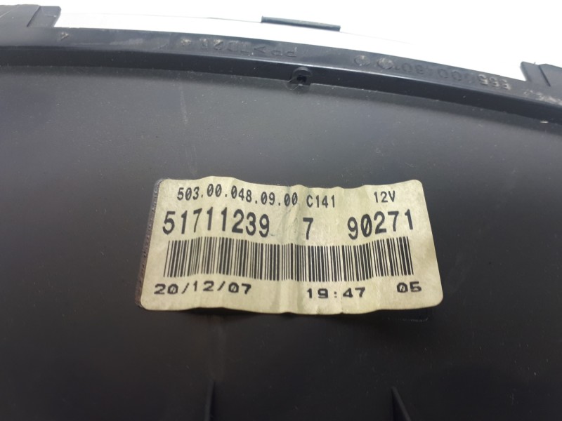 Recambio de cuadro instrumentos para fiat panda (169) 1.2 8v classic referencia OEM IAM 51711239  